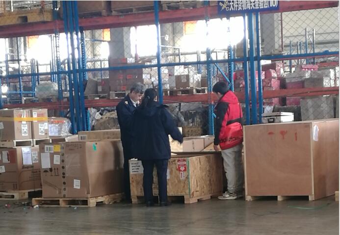 報(bào)關(guān)現(xiàn)場查驗(yàn)實(shí)物圖